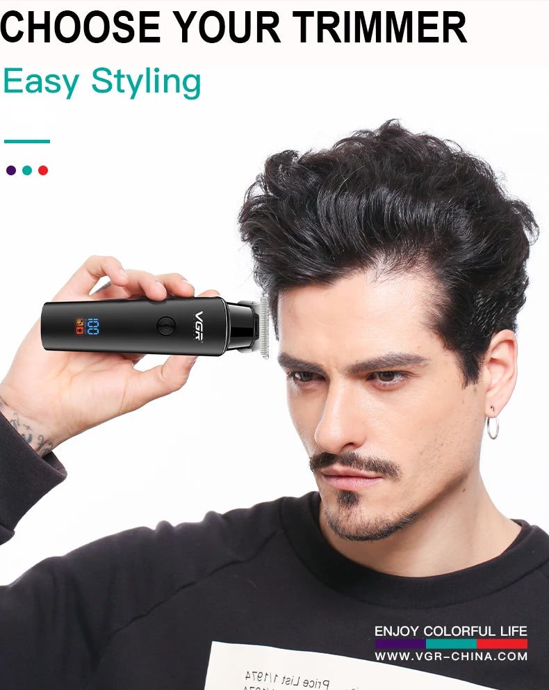 AlphaBeard™ – Premium Rechargeable Beard Trimmer