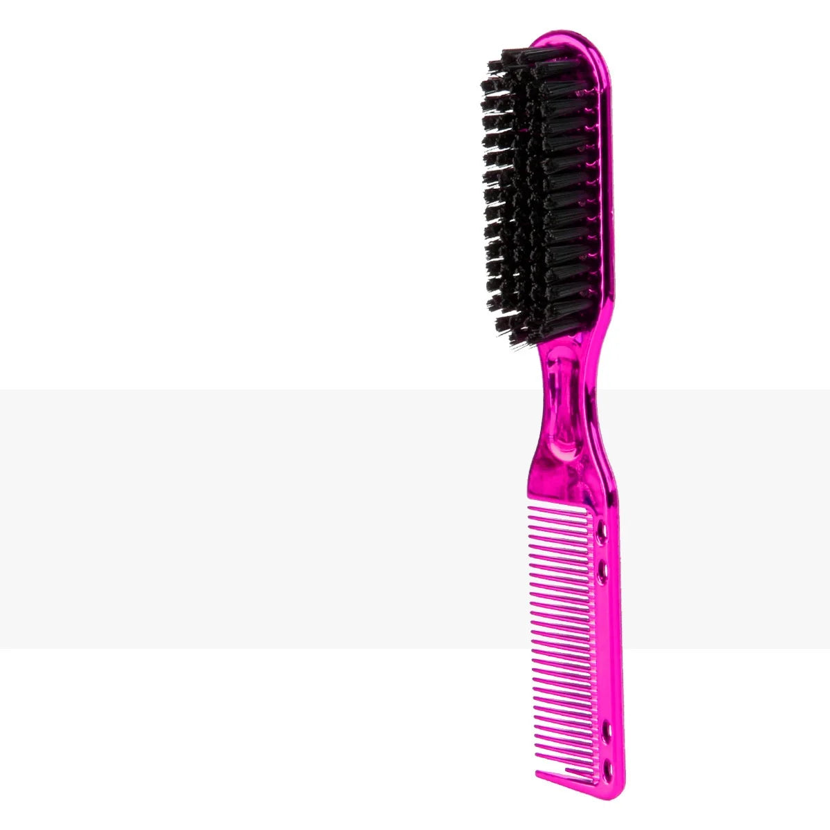 1pc Men's Beard Styling Brush Oil Head Texture Comb Hairdressing Dual-use Hair Combs Barber Hair Cutting Cleaning Brush Tools