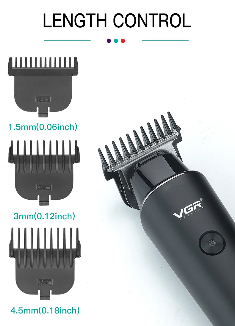 AlphaBeard™ – Premium Rechargeable Beard Trimmer