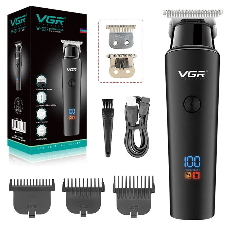 AlphaBeard™ – Premium Rechargeable Beard Trimmer