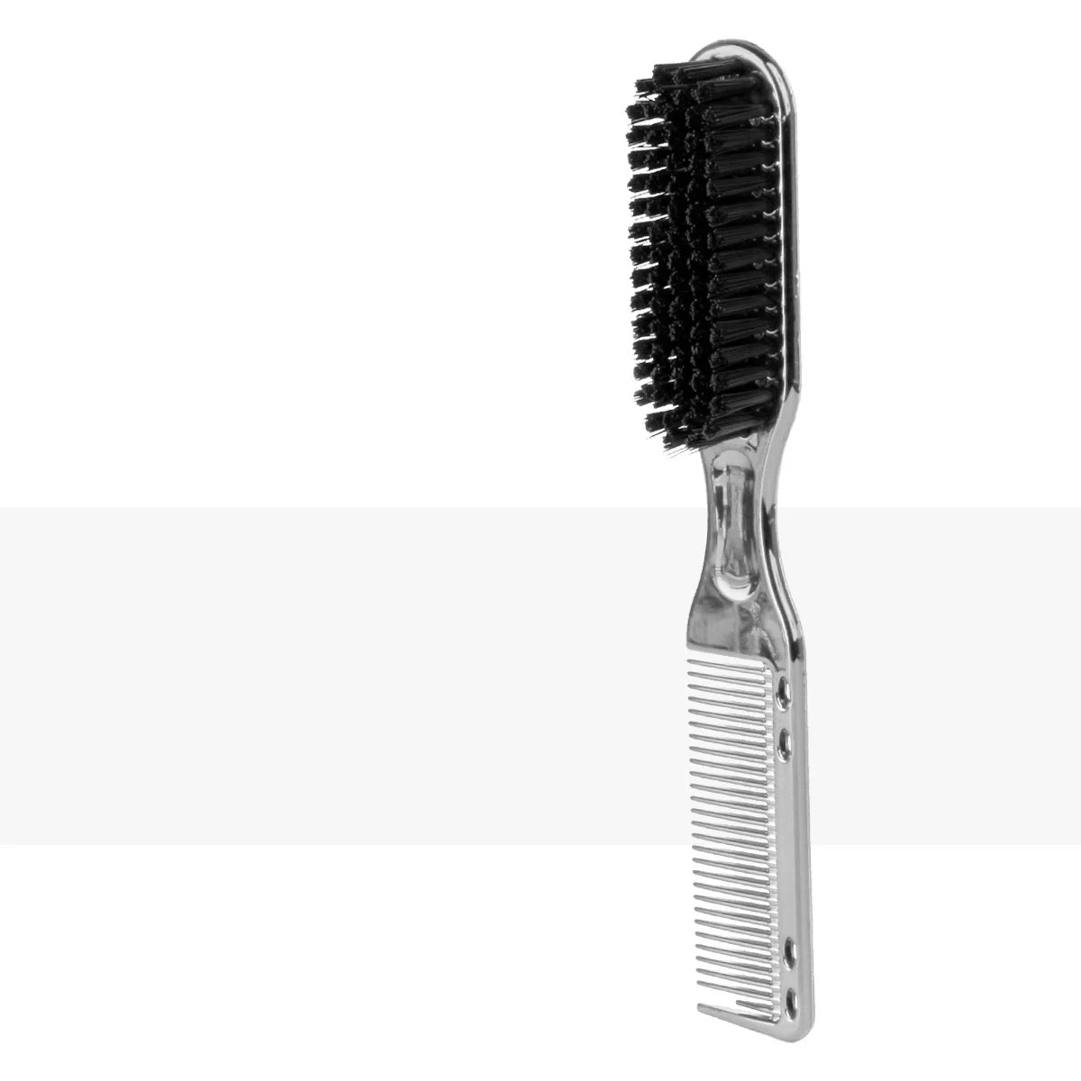 1pc Men's Beard Styling Brush Oil Head Texture Comb Hairdressing Dual-use Hair Combs Barber Hair Cutting Cleaning Brush Tools