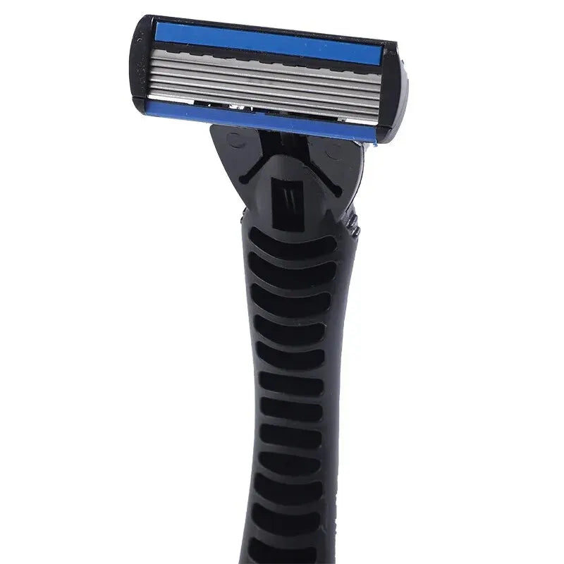 6-Ply Blade Razor Sharp Shave One-Touch Replacement Clean Clean Shave Good Old-Fashioned Manual Razor Men'S Beard Razor