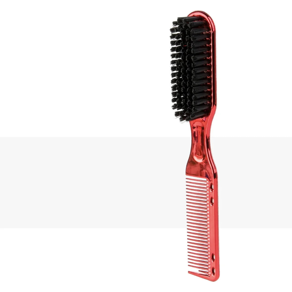1pc Men's Beard Styling Brush Oil Head Texture Comb Hairdressing Dual-use Hair Combs Barber Hair Cutting Cleaning Brush Tools