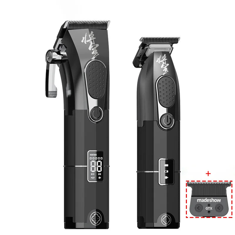 Madeshow 2024 New General Series G9C G9G Barbershop Hair Salon Men's Vintage Professional Hair Clipper Oil Head Gradient Faders