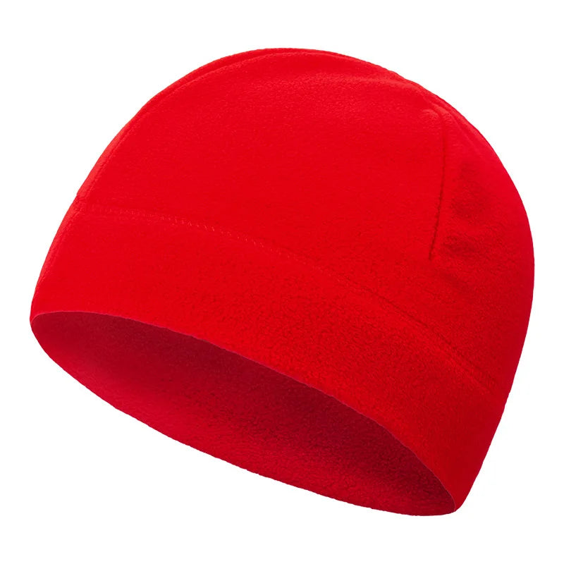 New Fashion Warm Beanie Winter Cap Men Women Ski Cycling Skin-Friendly Anti-Static Hiking Thermal Fleece Running Windproof