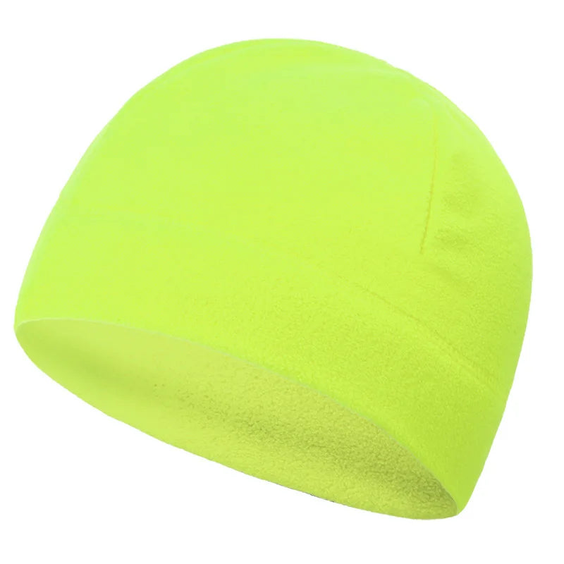 Winter Thermal Cycling Cap Outdoor Under MTB Helmet Liner Fleece Hat Sports Men Bicycle Skiing Beanie Running Hiking Skullcaps