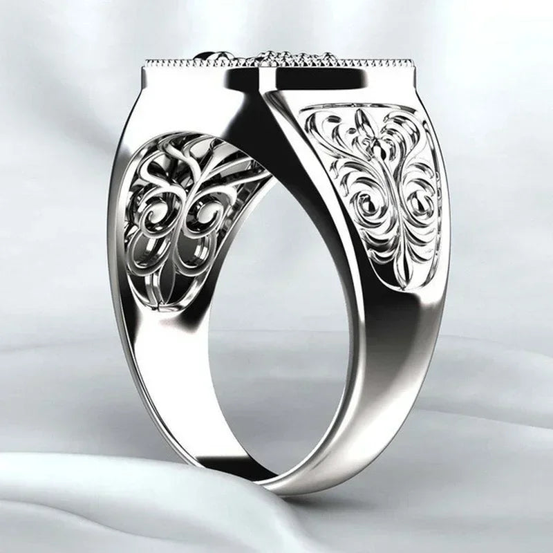 Scorpion Animal Men's Ring Punk Jewelry Accessories Men Rings Cool Fashion Hip Hop Rock Jewelry Gift Halloween Xmas Party Rings
