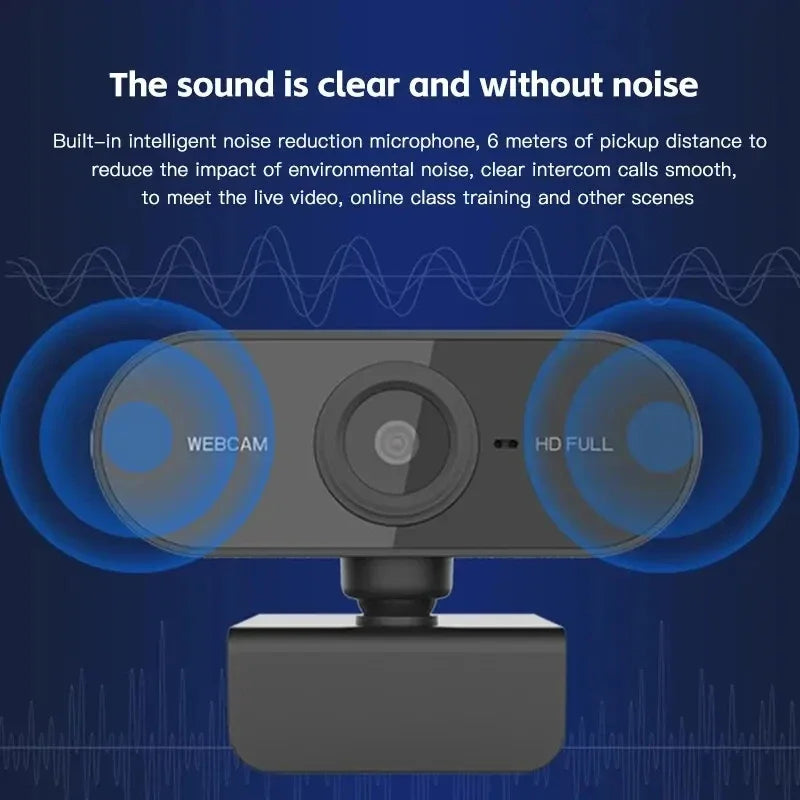 Web Camera For Work With Microphone Tripod Camera 1080P HD Computer HD USB Camera  Built In Microphone USB Network Camera