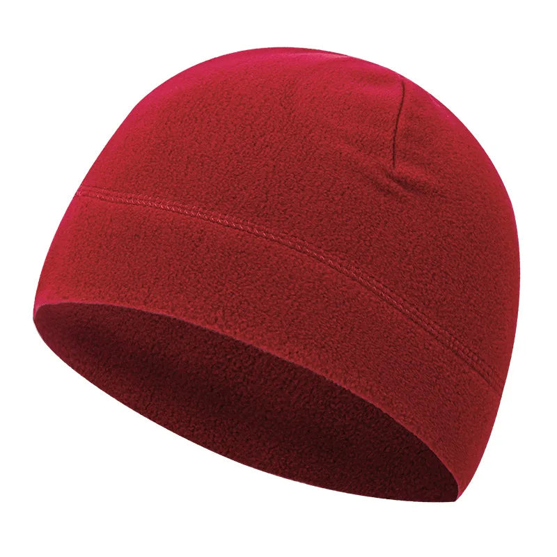 New Fashion Warm Beanie Winter Cap Men Women Ski Cycling Skin-Friendly Anti-Static Hiking Thermal Fleece Running Windproof