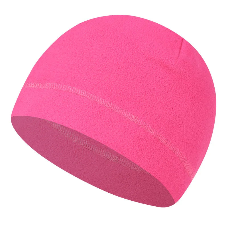 New Fashion Warm Beanie Winter Cap Men Women Ski Cycling Skin-Friendly Anti-Static Hiking Thermal Fleece Running Windproof
