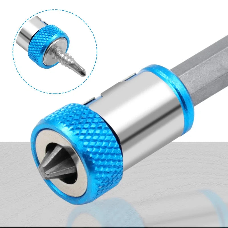 Universal Magnetic Ring Alloy Magnetic Ring Screwdriver Bit Anti-corrosion Strong Magnetizer Drill Bit Magnetic Ring Tool