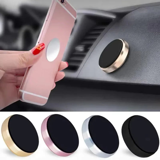 Magnetic Phone Car Holder Universal Magnetic Mount Bracket Stick on Car Dashboard Wall for iPhone Samsung Xiaomi Huawei