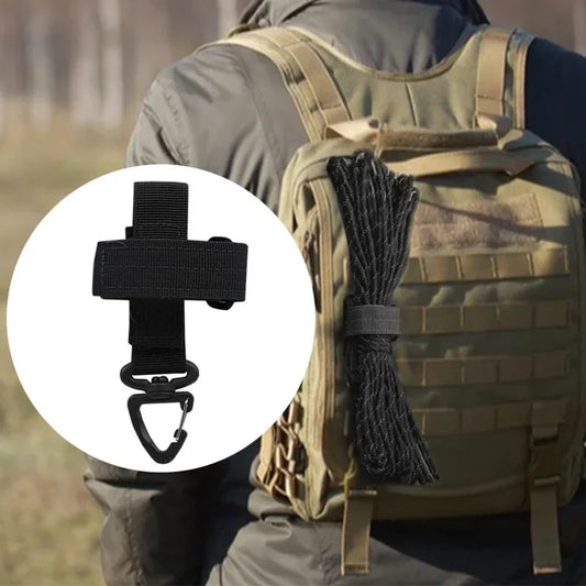 Multi-purpose Nylon Gloves Hook Outdoor Camping Work Gloves Safety Clip Outdoor Tactical Climbing Rope Camping Hanging Buck