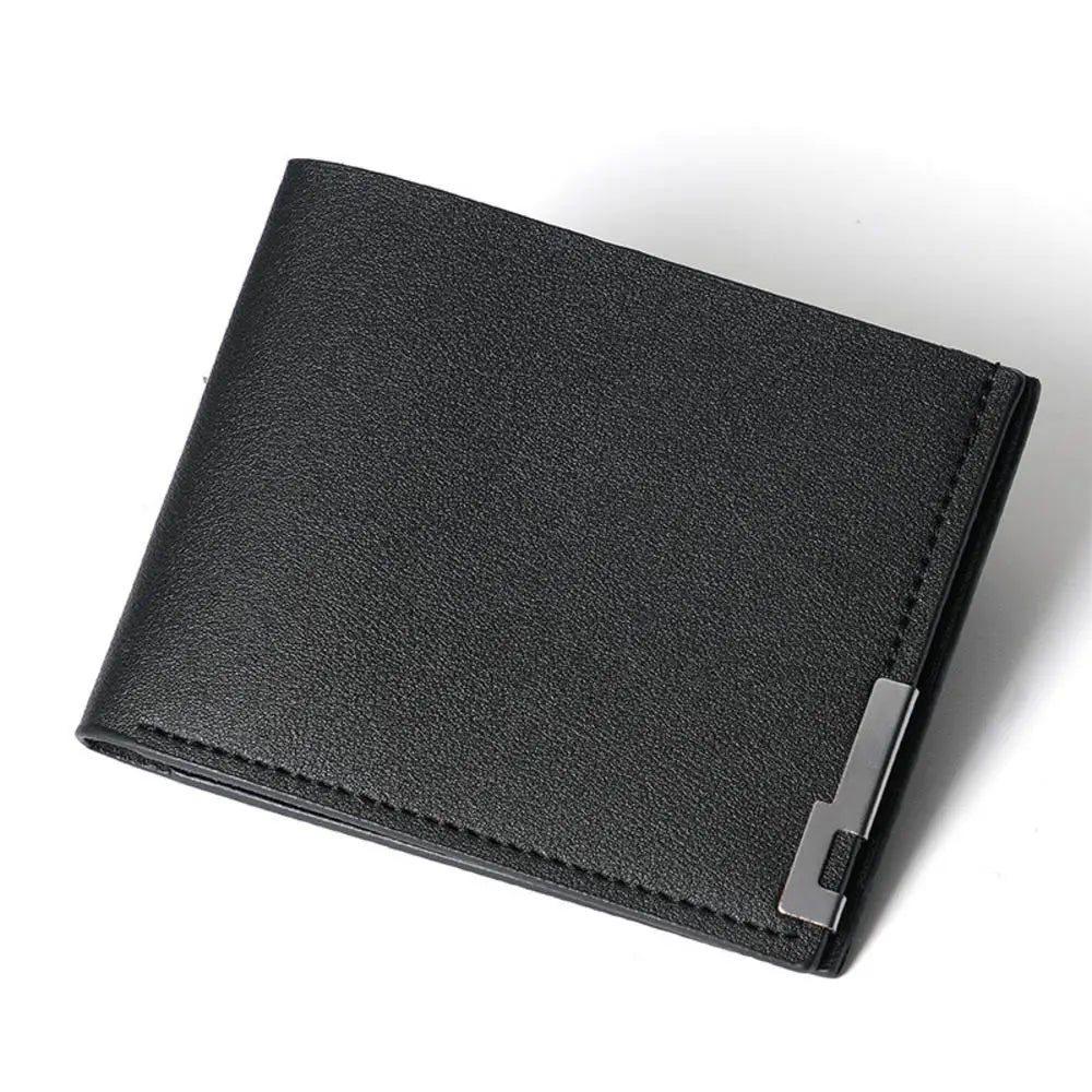 High Capacity Men's Hasp Leather Wallet Multiple Card Slots ID Credit Card Holder Coin Vintage Wallet Fashion Business Wallet