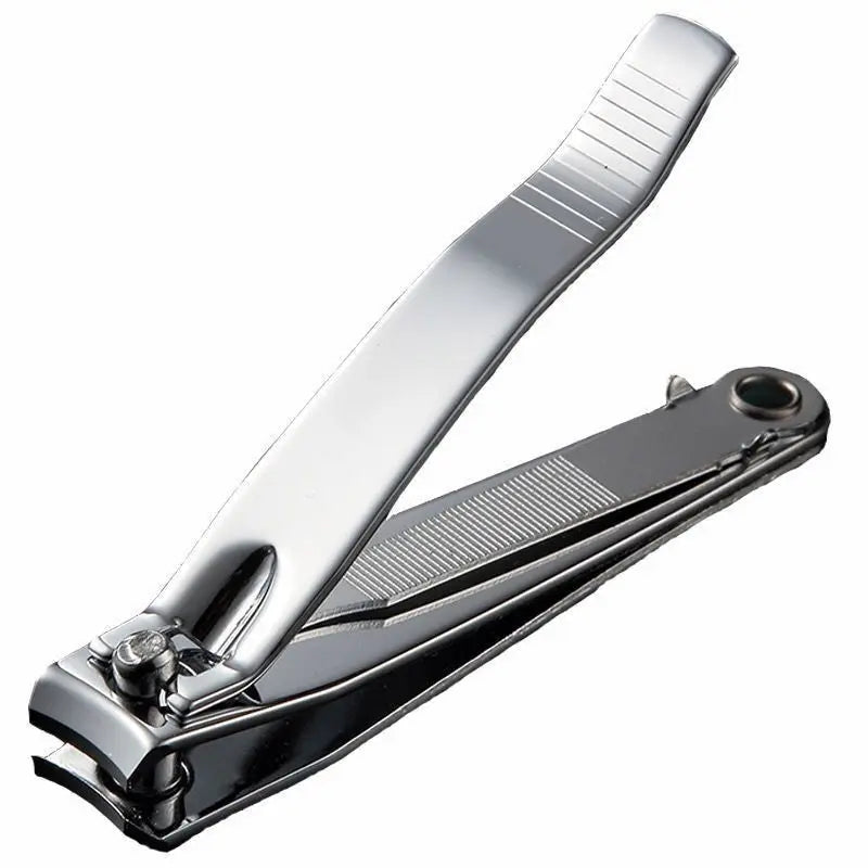 Stainless Steel Nail Cutter With Nail File Flat Clipper Fit for Big Size Fingernail Toenail Tips Cutter Trimmer Nail Care Tool
