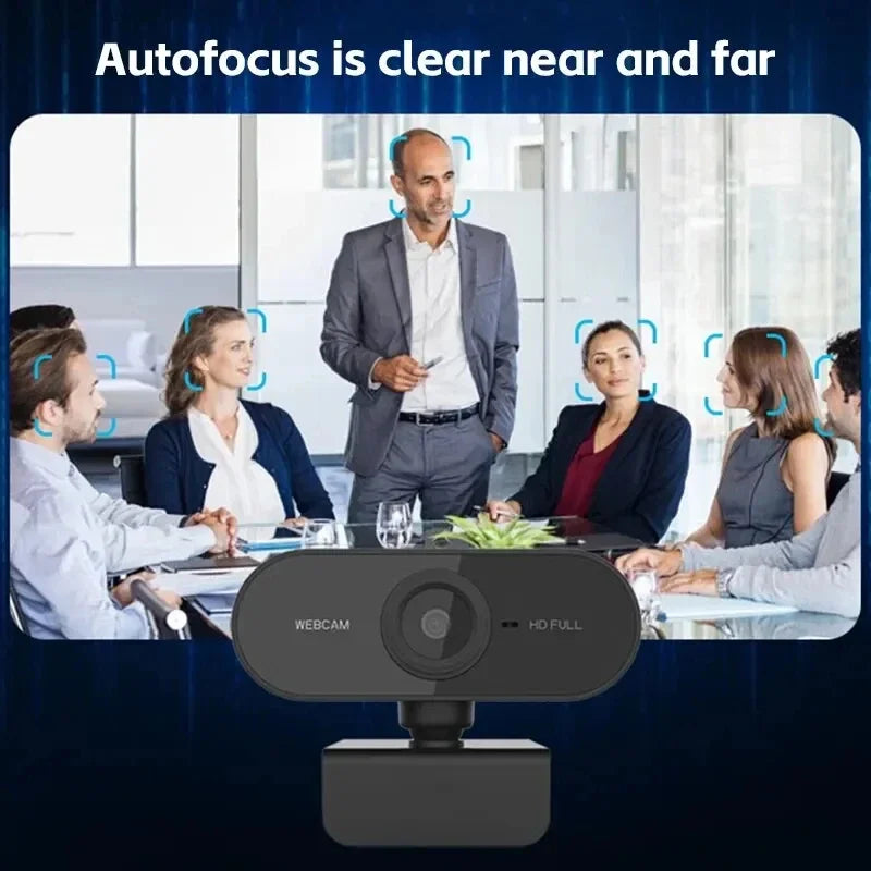 Web Camera For Work With Microphone Tripod Camera 1080P HD Computer HD USB Camera  Built In Microphone USB Network Camera