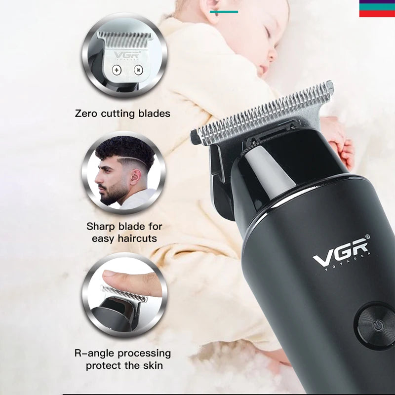 AlphaBeard™ – Premium Rechargeable Beard Trimmer