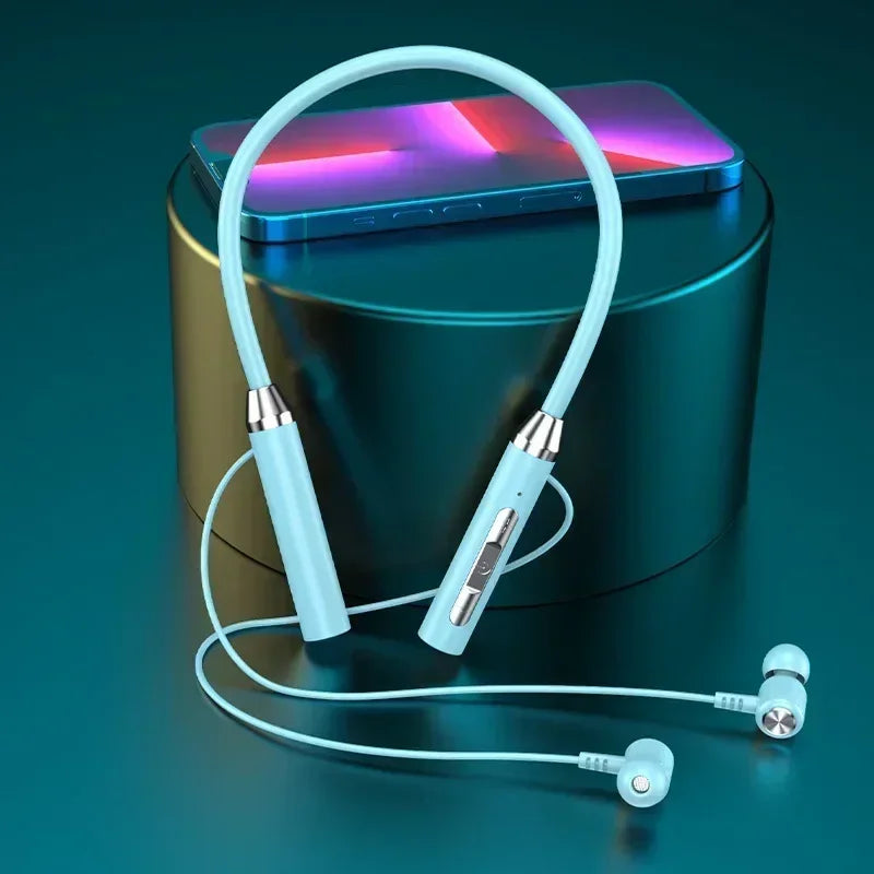 K58 Wireless Headphones Bluetooth Neckband Magnetic Earphones Sport Running Earbuds Waterproof Bluetooth 5.0 Headset With Mic
