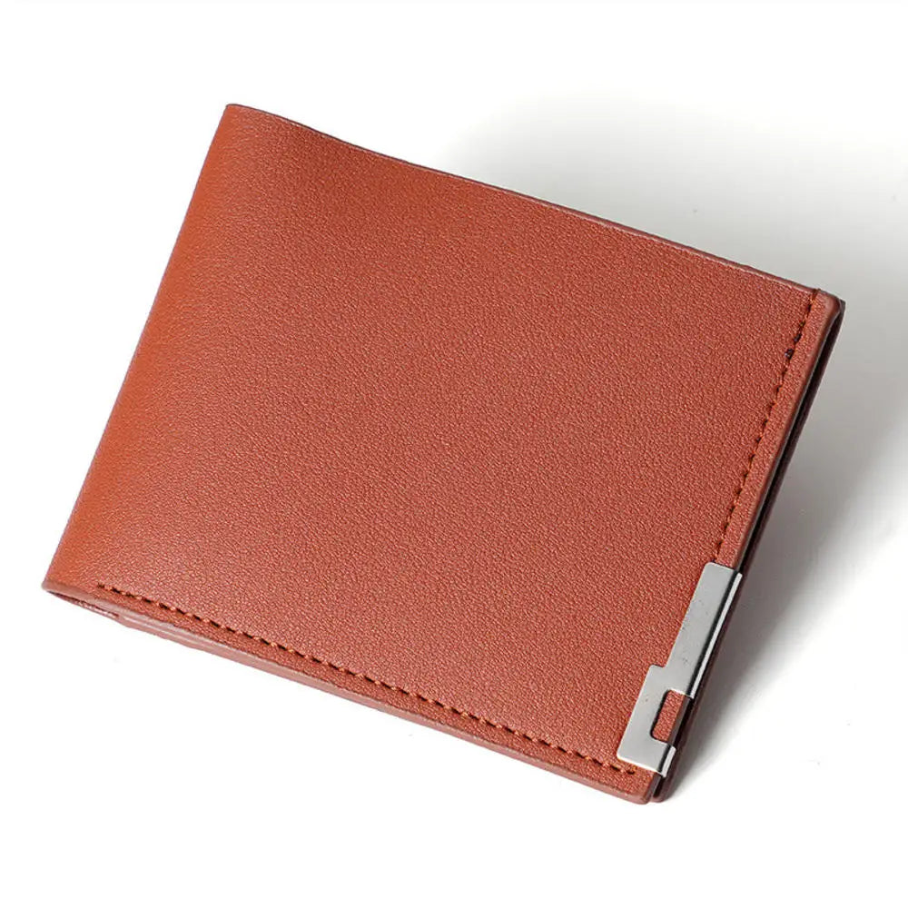 High Capacity Men's Hasp Leather Wallet Multiple Card Slots ID Credit Card Holder Coin Vintage Wallet Fashion Business Wallet