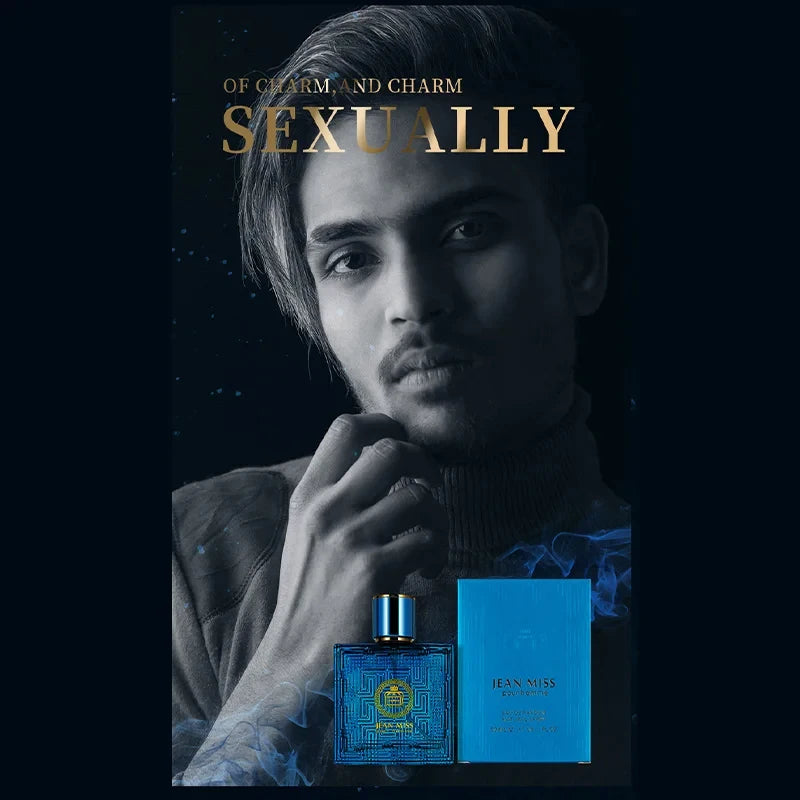 Men's Eros Perfume Long-lasting Scent Fragrance Fresh Ocean Cologne Eau De Parfum attracting Women Dating Fresh Feminino Perfume