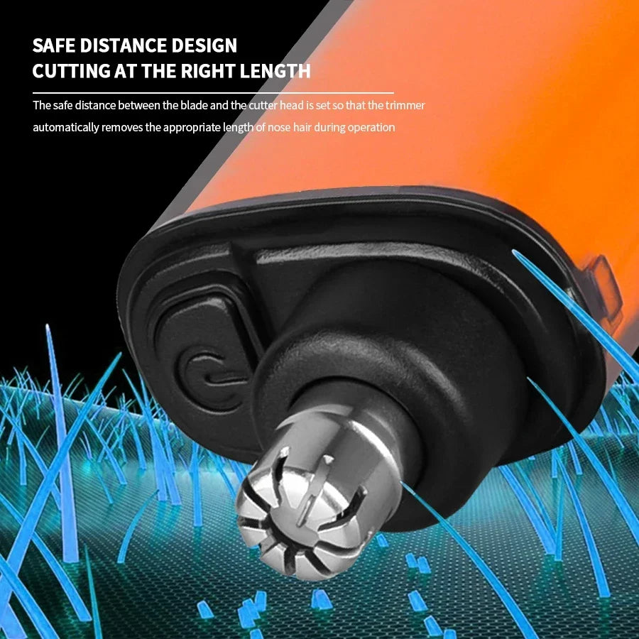 2 In 1 Electric Portable Ear And Nose Hair Trimmer Clipper 2024