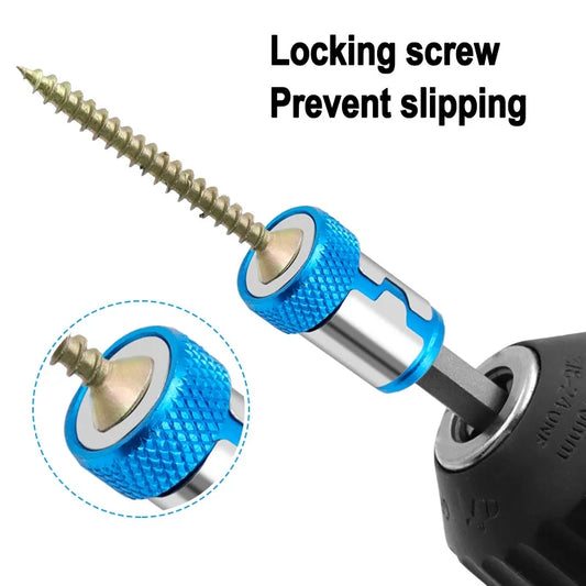 Universal Magnetic Ring Alloy Magnetic Ring Screwdriver Bit Anti-corrosion Strong Magnetizer Drill Bit Magnetic Ring Tool