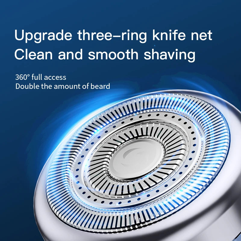 Men's Portable Electric Shaver Capsule Design Mini Travel Home Use Electric Beard Knife USB Rechargeable Pocket Electric Razor