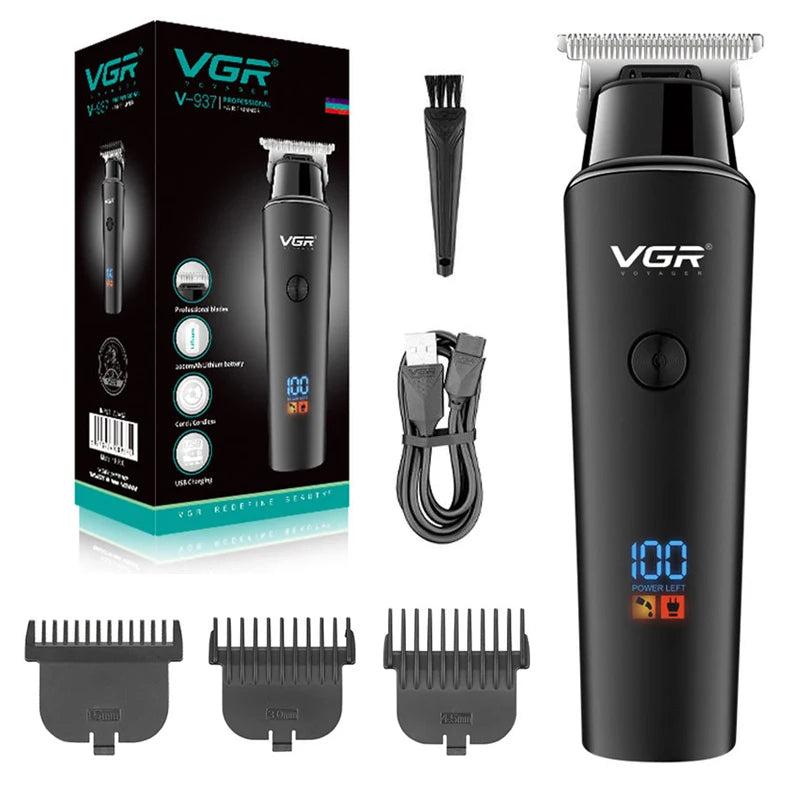AlphaBeard™ – Premium Rechargeable Beard Trimmer